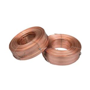 Copper-Coated Flat Wire