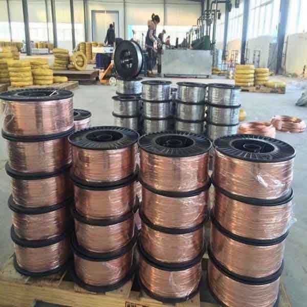 Copper-Coated Flat Wire